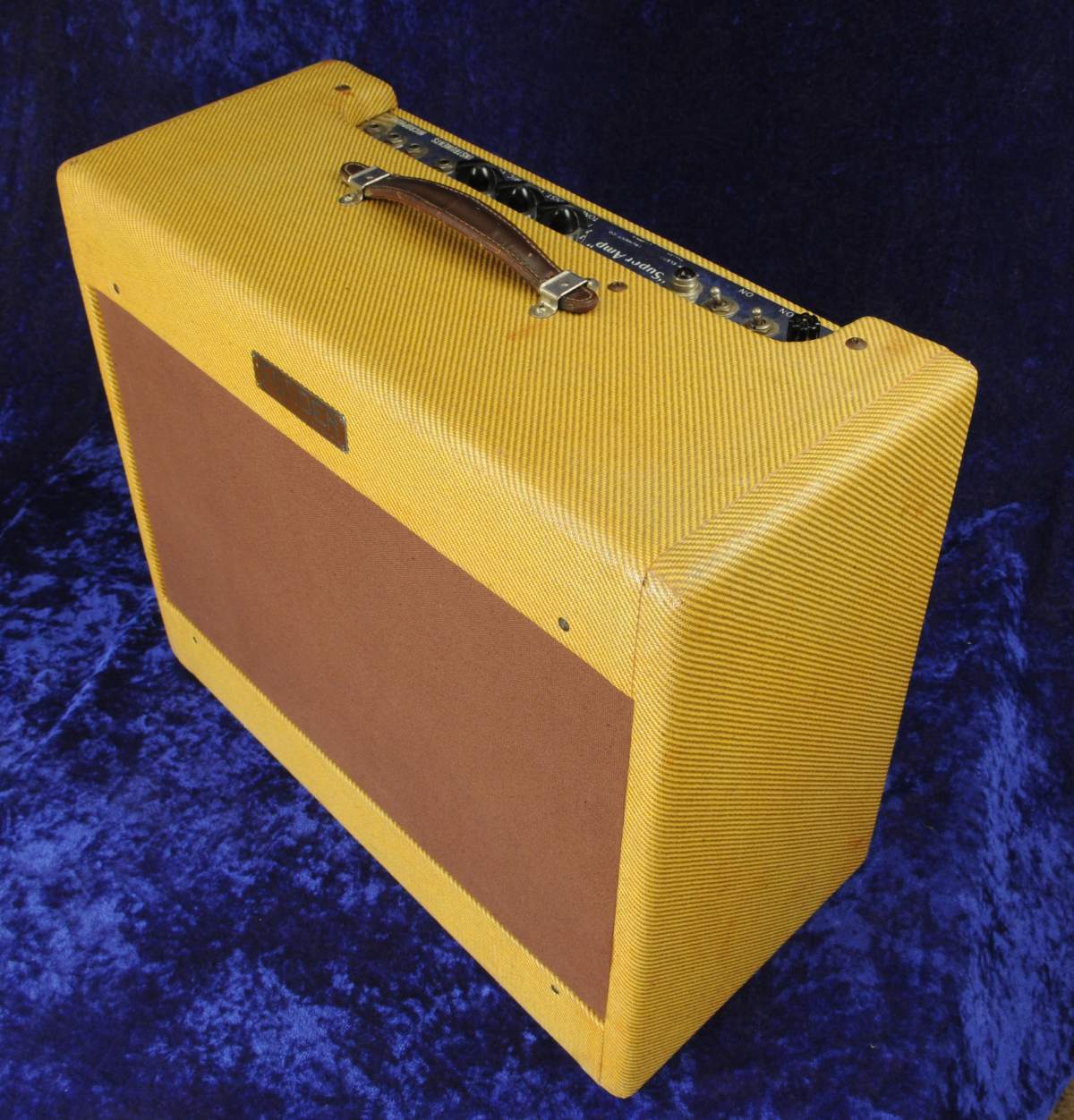 Fender 1953 Tweed 5C4 Super side view