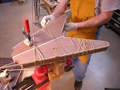 guitar body getting bound
